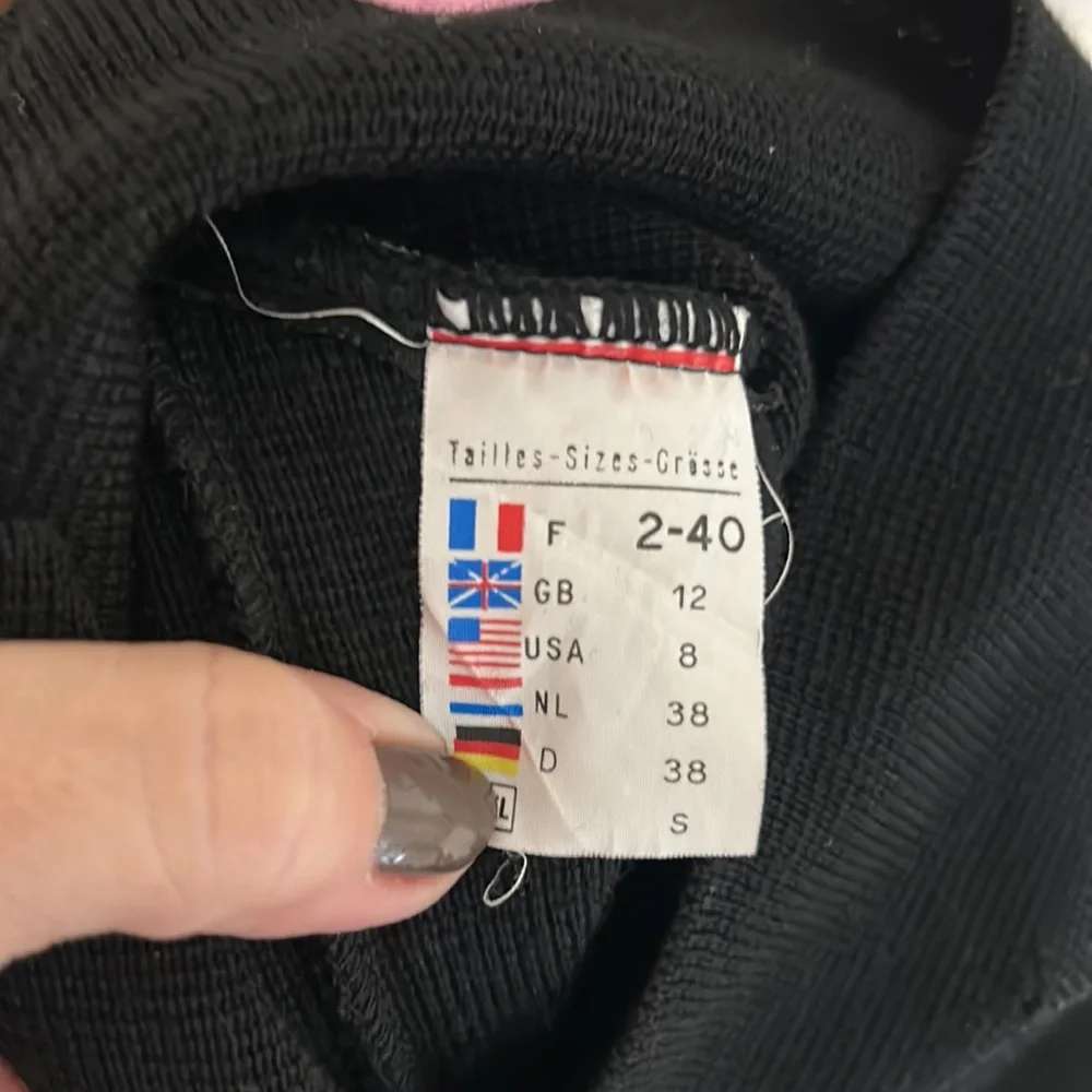 Saint James Breton Wool Sweater in Black Size 8. - Picture 12 of 12